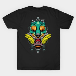 tiger face sound T-Shirt